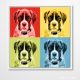 Hund Pop Art Portrait vom eigenen FotoBoxer