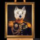 West Highland White Terrier Hundeportrait West Highland White Terrier Geschenkidee für Hundebesitzer Paul vom Spitzhaus